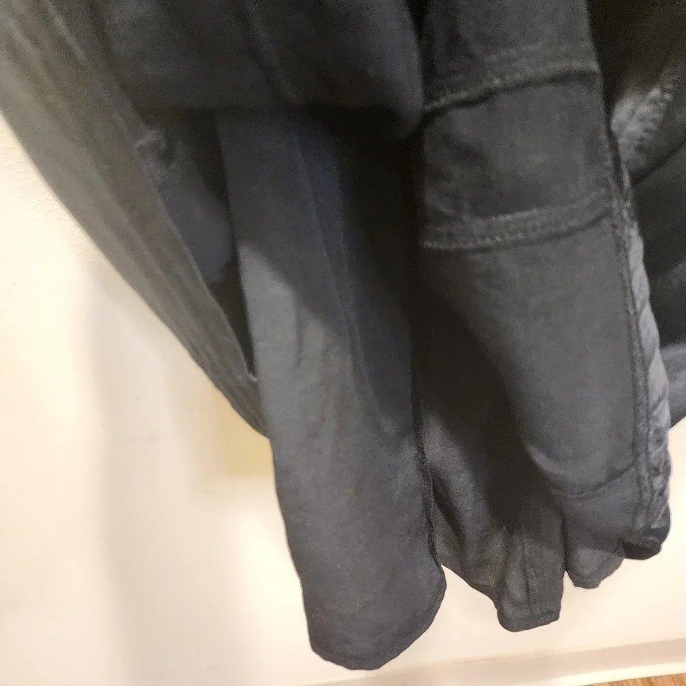 Zara  black cocktail satin  mini dress size M